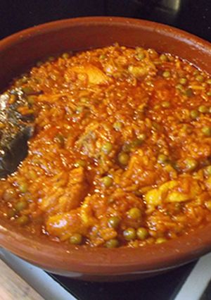 Una foto de Arroz con pollo