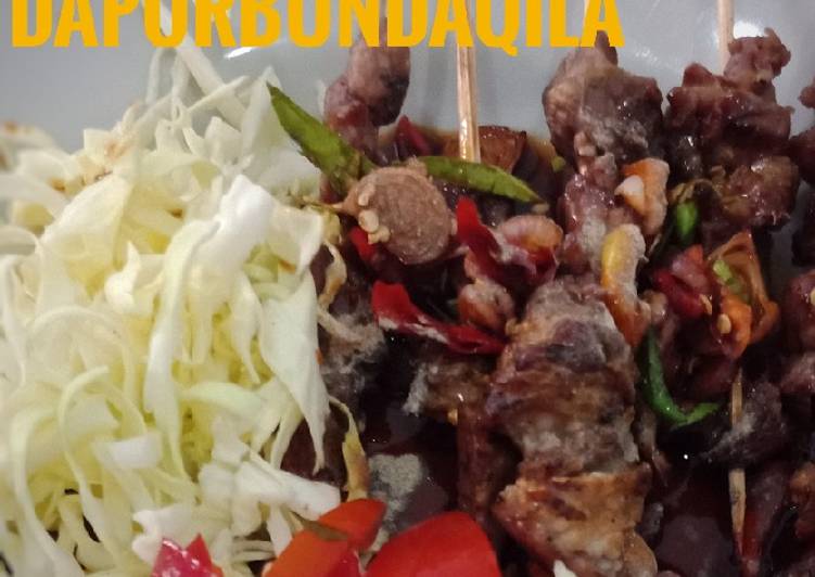 Sate Kambing ala dapurbundaqila #masakanrumahsederhana
