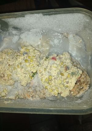 Una foto de Hamburguesas de arvejas secas