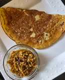 Makhana suji dosa
