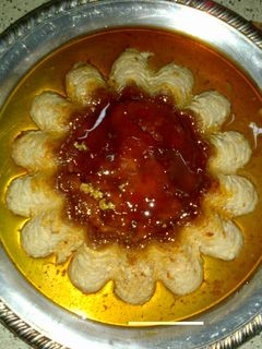 Una foto de Flan casero