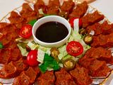 كبة نية بدبس الرمان والطماطم