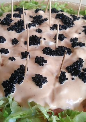 Foto principal de Ensaladilla de palmito y salmón