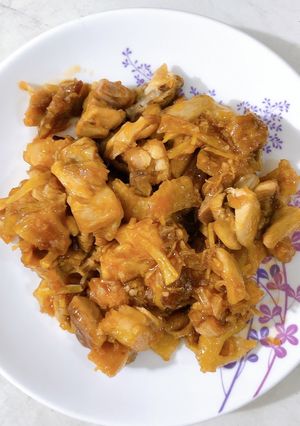 Hình của món Gà chua ngọt.