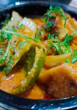 पनीर शिमला मिर्च की सब्जी रेसिपी मुख्य फोटो