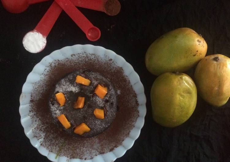 Simple Way to Make Homemade Mango Chocolate Layer Cake