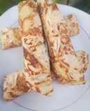 Simple crepe recipe (stuffed pancakes)