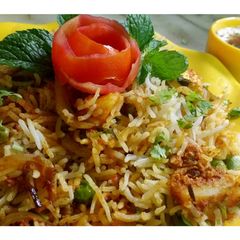 Hyderabadi Veg Biryani A picture of Hyderabadi Veg Biryani.
