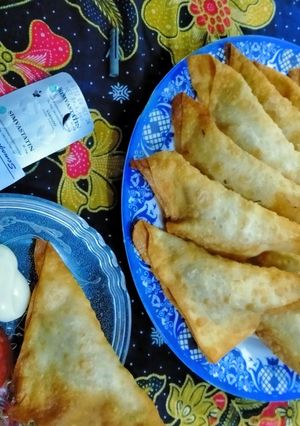 Foto resep 300. Keripik Pangsit
