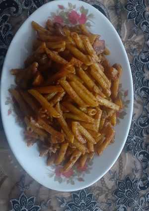 عکسی از دستور ماکارونی