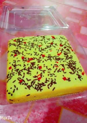 Foto resep Bolu pandan 1 telur anti gagal