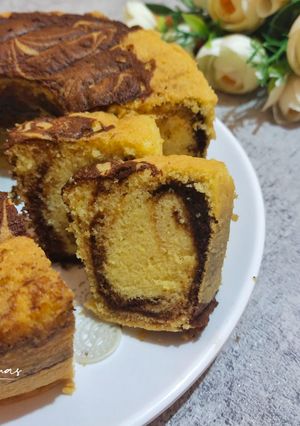 Foto resep Bolu Marmer 3 Telur Lembuutt