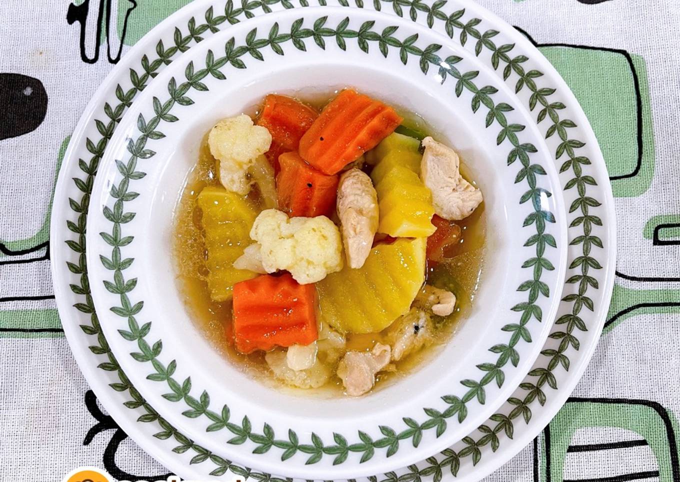 Icelandic chicken soup