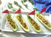 A picture of cucumber pulp