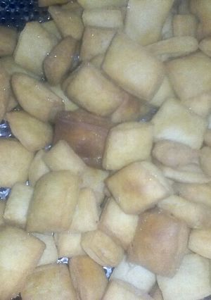 A picture of Chin chin.