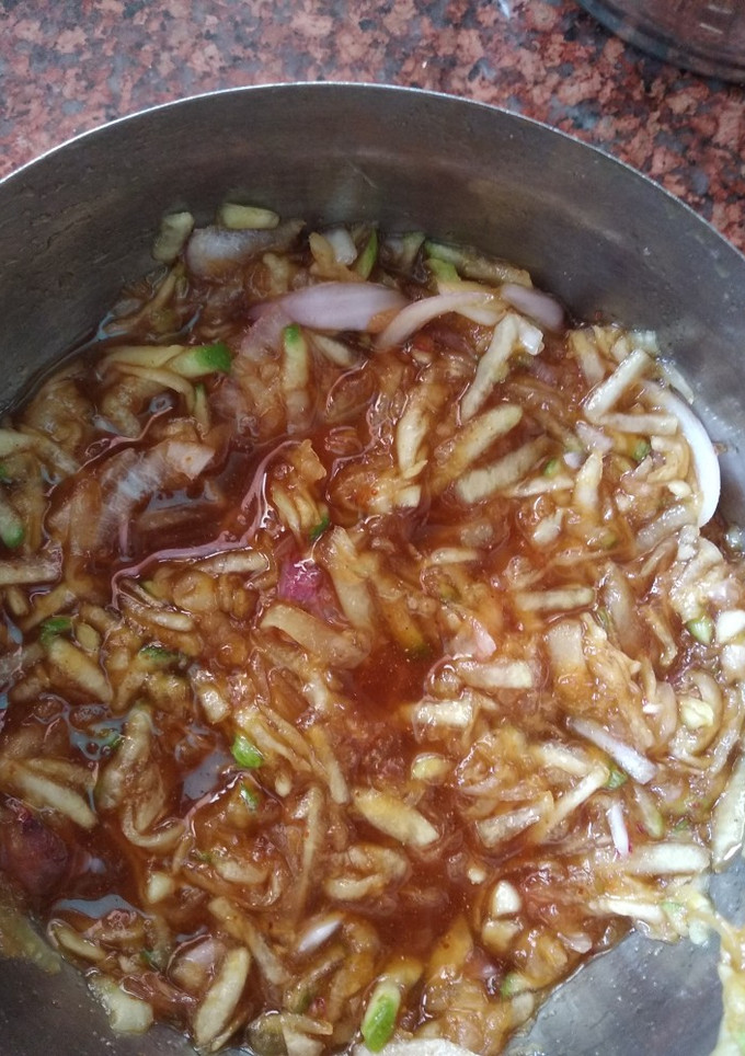 કેરી કાંદાનો છૂંદો (Keri Kanda Chhundo Recipe In Gujarati) રેસીપી મુખ્ય ફોટો