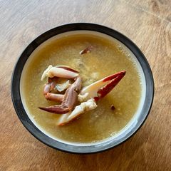 A picture of Japanese fisherman’s soup.
