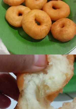 Foto resep Donat kampung eggless takaran sendok tahan lama