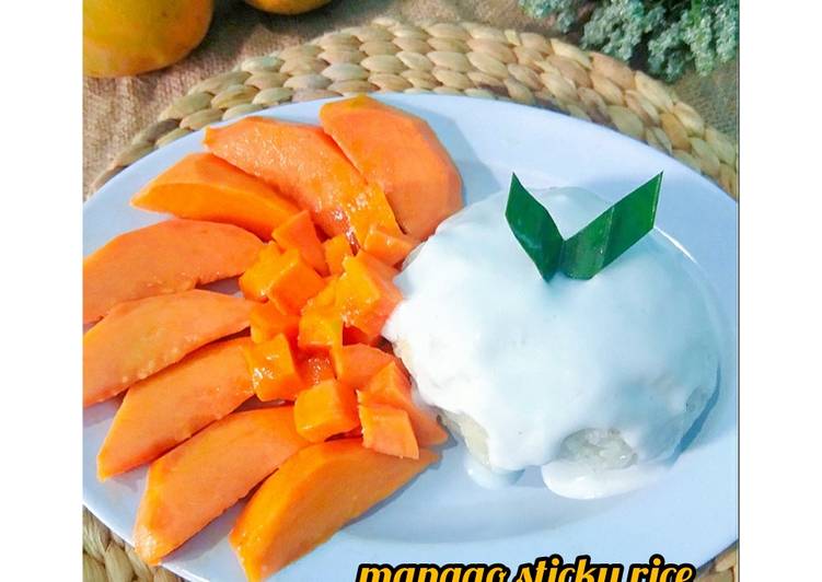 Resep Manggo Sticky Rice Anti Gagal