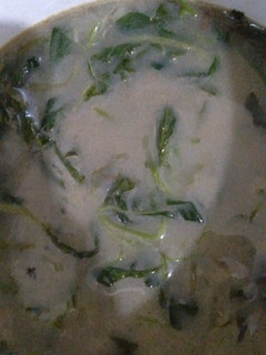 Foto resep Sayur Bayam Kuah Santan