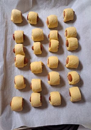 A picture of Mini Corndog Bites.