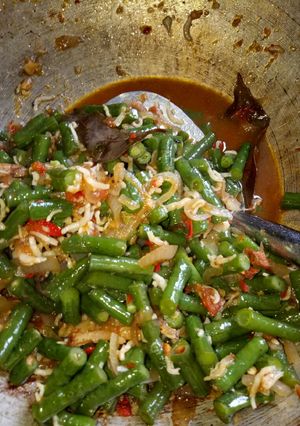 Foto resep Tumis kacang panjang teri