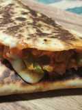 Chicken Tenderloin and Pepper Quesadillas