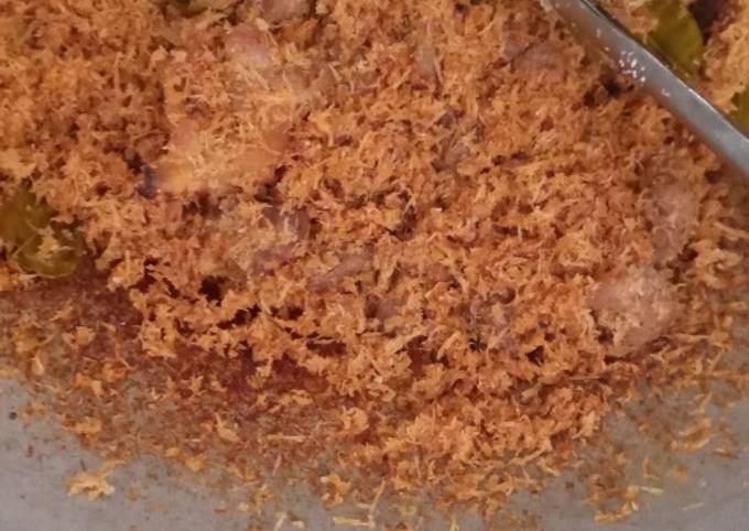 Anti Ribet, Buat Serundeng daging sangat simpel Bahan Sederhana