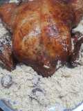 Frango assado caseiro