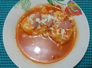 Una foto de mortadela de pollo