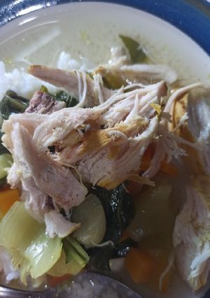 Foto resep Ayam Rebus Rasa Goreng, Sehat Bikin Nagih
