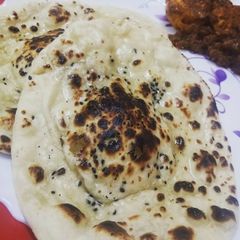A picture of Butter naan on tawa.