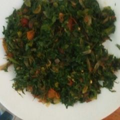A picture of Pumpkin leaves#festivecontestkakamega#authormarathon#.