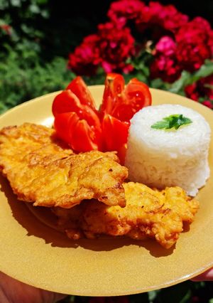 ~ fokhagymás bundás hús ~ recept fotója