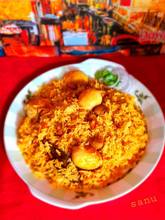 A picture of Egg Soya Biryani.