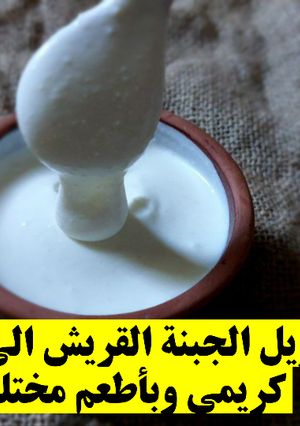 صورة لوصفة تحويل🔃الجبنة القريش الي جبنة كريمي وبأطعُم.مختلفة🌶️🧀🥩