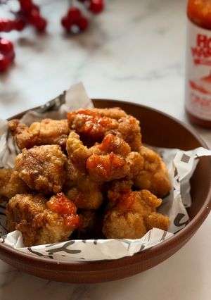 洋蔥辣雞塊 的食譜成品照片
