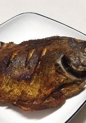 Foto resep Ikan Bawal Goreng