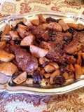 Lomo de cerdo con ciruelas