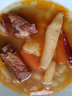 Fejtett bableves recept fotója