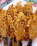 Nấm kim châm chiên giòn