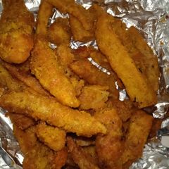 A picture of Potato fritters.