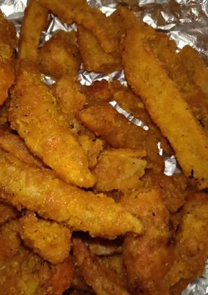 A picture of Potato fritters.