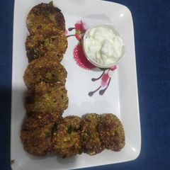 Sabudana vada A picture of Sabudana vada.