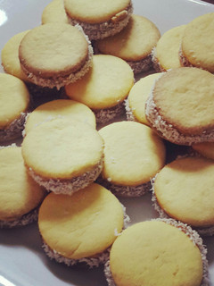 Una foto de Alfajores de Maizena