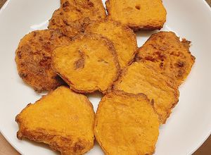 Hình của món Bánh bí ngô eat clean.