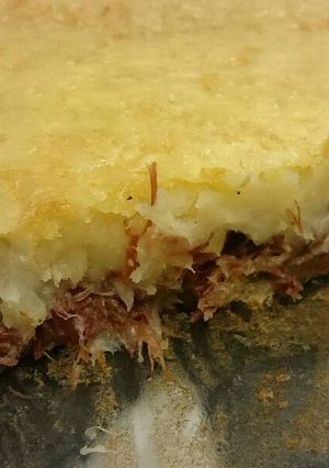 Foto de Escondidinho de carne seca