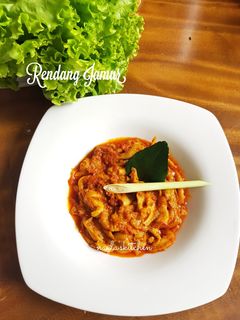 Foto resep Rendang Jamur Tiram