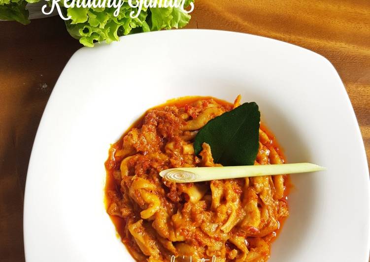 Resep Rendang Jamur Tiram Anti Gagal