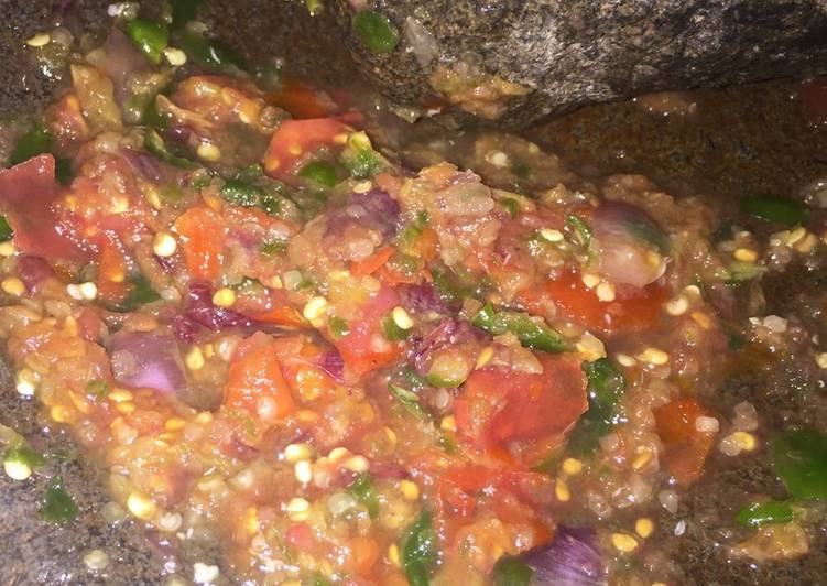 Resep Sambel dadak Anti Gagal